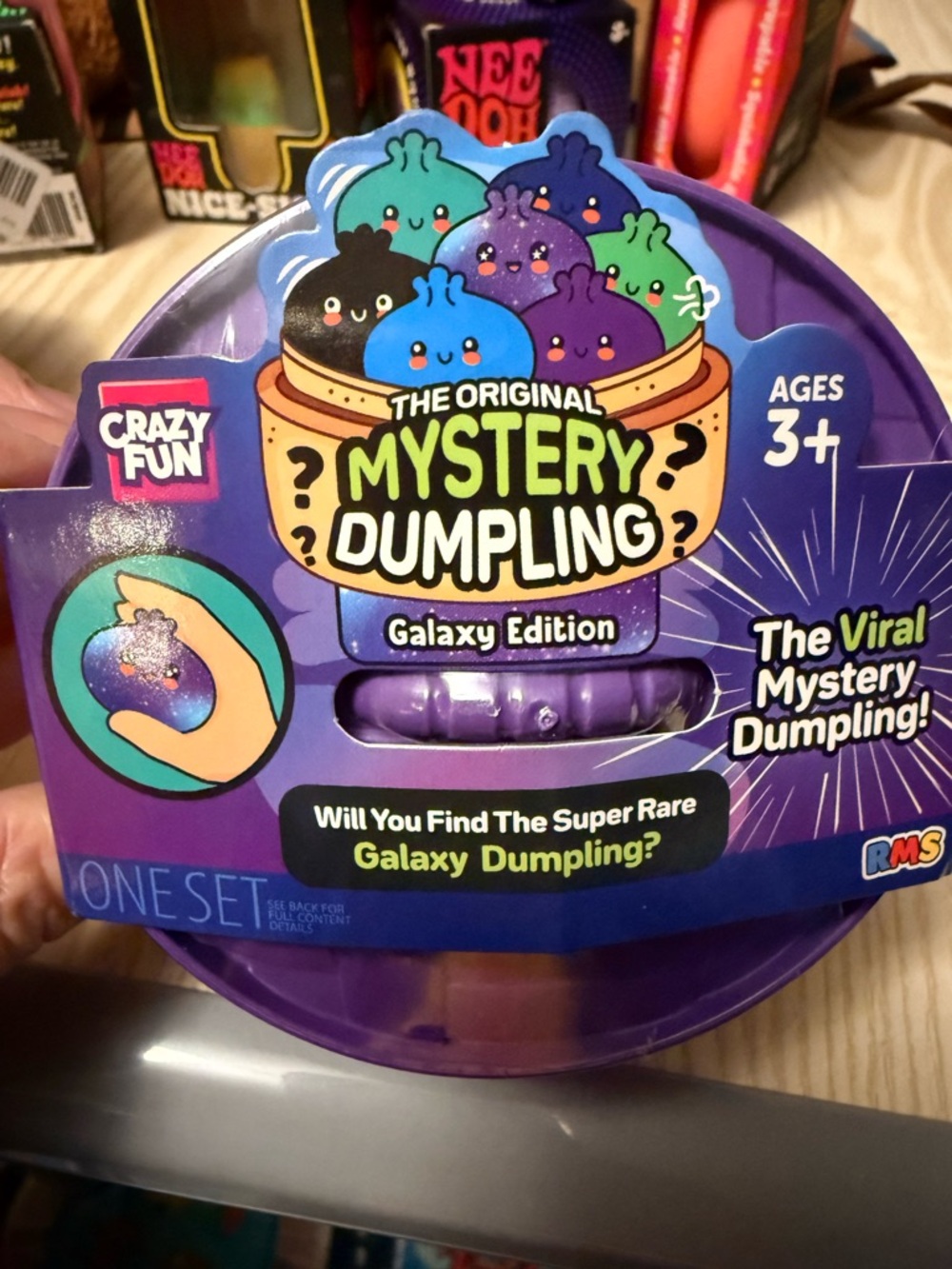 Mystery Dumpling Galaxy Edition - Purple- new!! Rare! RMS! *Last one!!*
